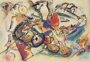 Wassily Kandinsky Kompozicio Sweden oil painting artist